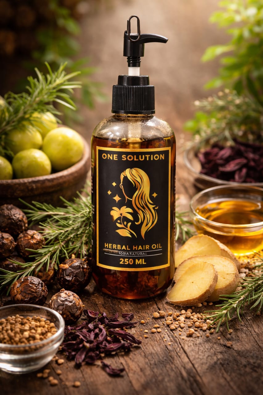 Natural Strength, Shine & Hair Growth Formula (250ml)